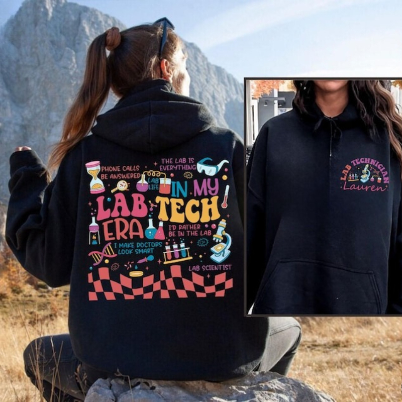 Medical Lab Technician - Personalized Lab Tech Sweatshirt in My