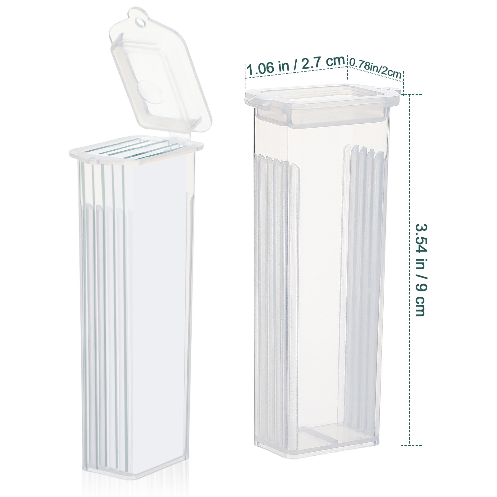 50Pcs Glass PP Material Slide  - Pathology Slide Storage reseña y precio