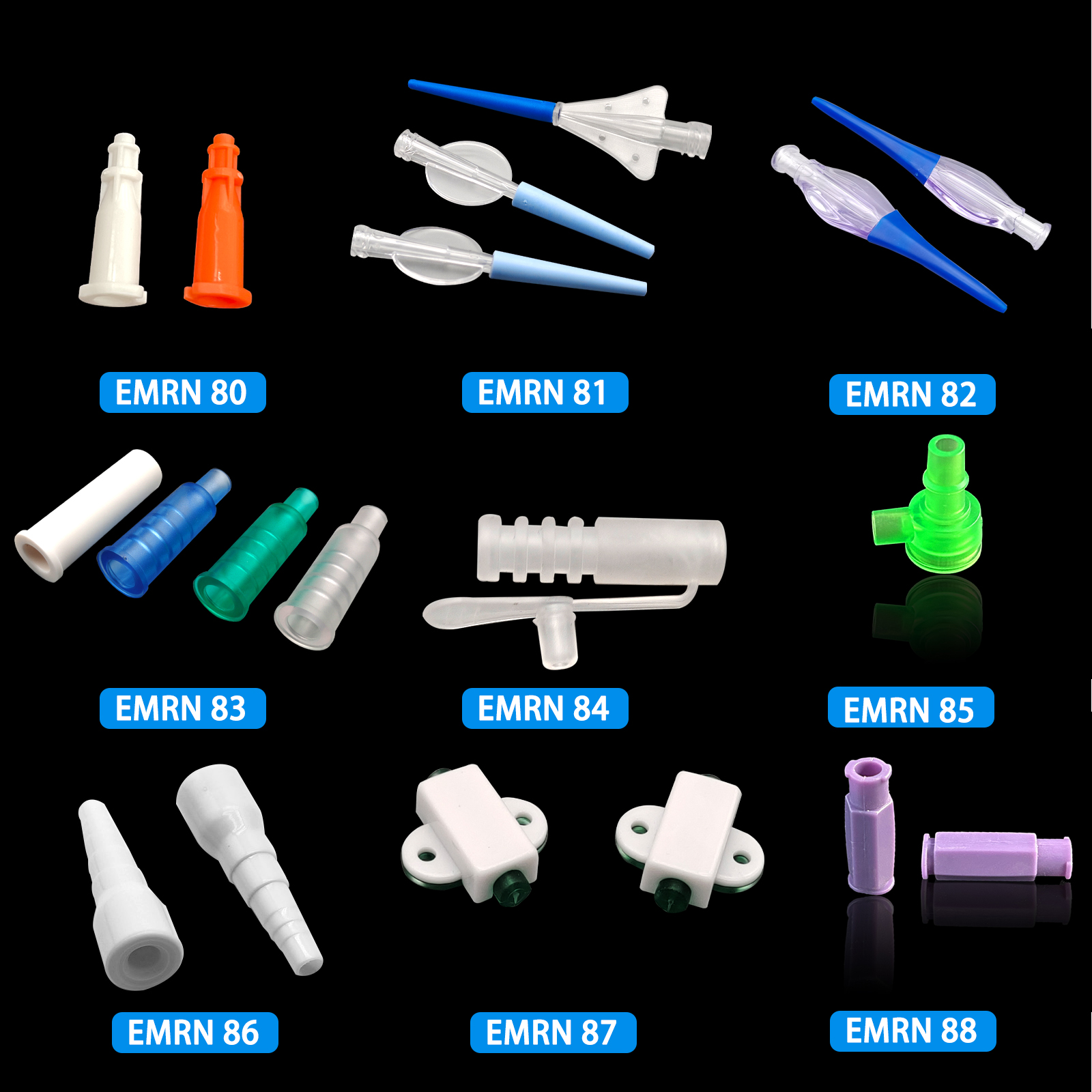 100 male Luer-lock connectors  - Medical Laboratories reseña y precio