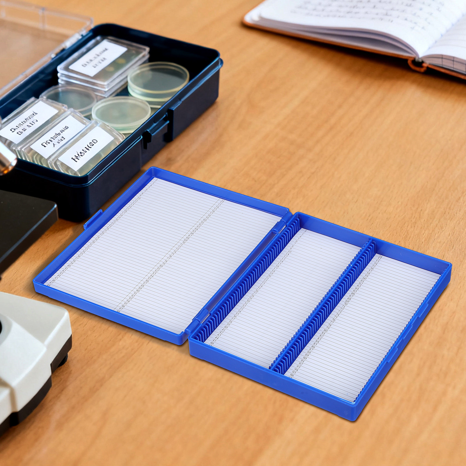 100-Slot Pathology Plastic Mic - Pathology Slide Storage reseña y precio