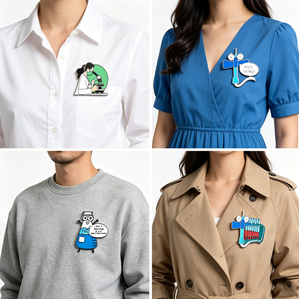 Harong Fun Lab Science Enamel  - Medical Lab Technician reseña y precio