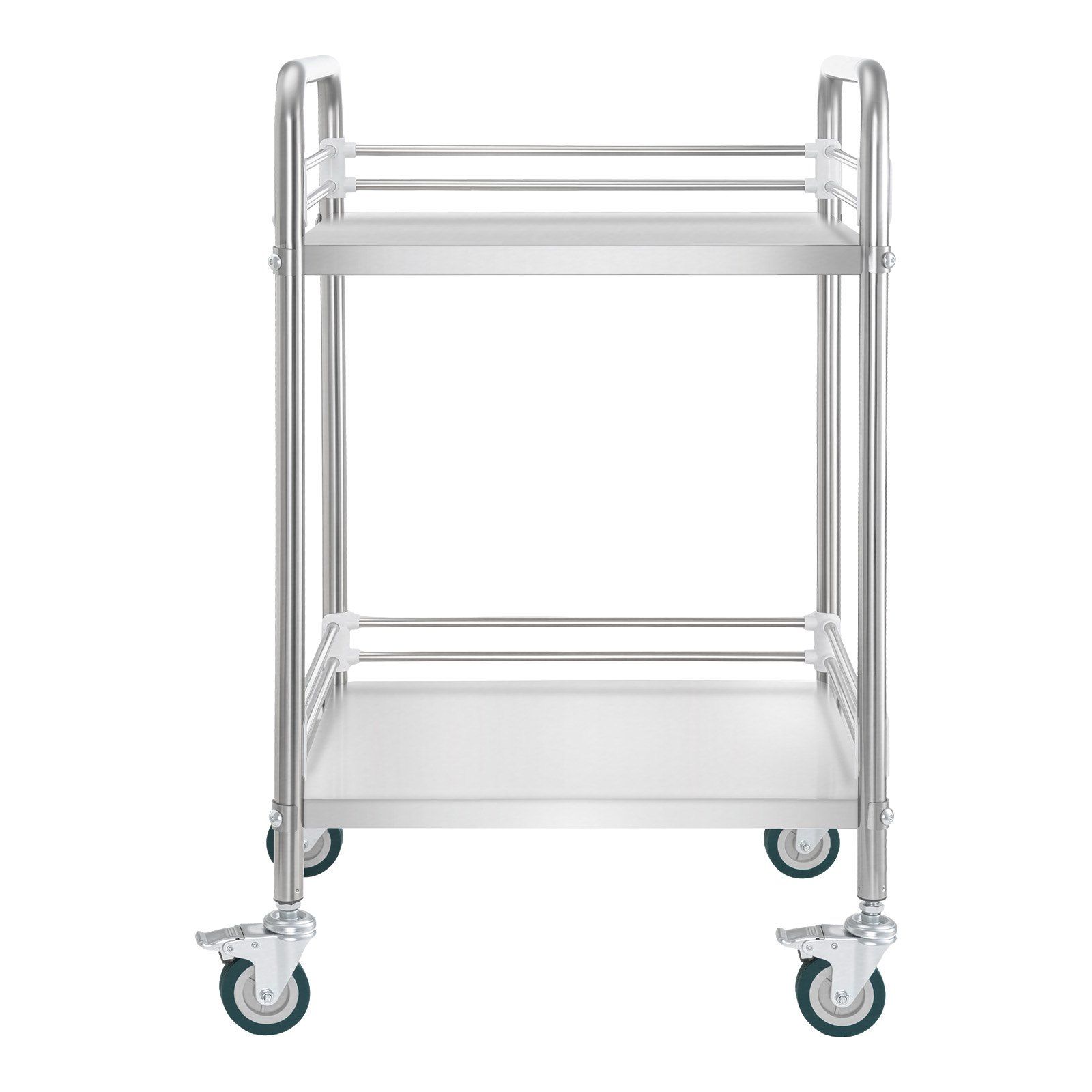 Stainless Steel Cart, 2-Tier R - Medical Laboratories reseña y precio