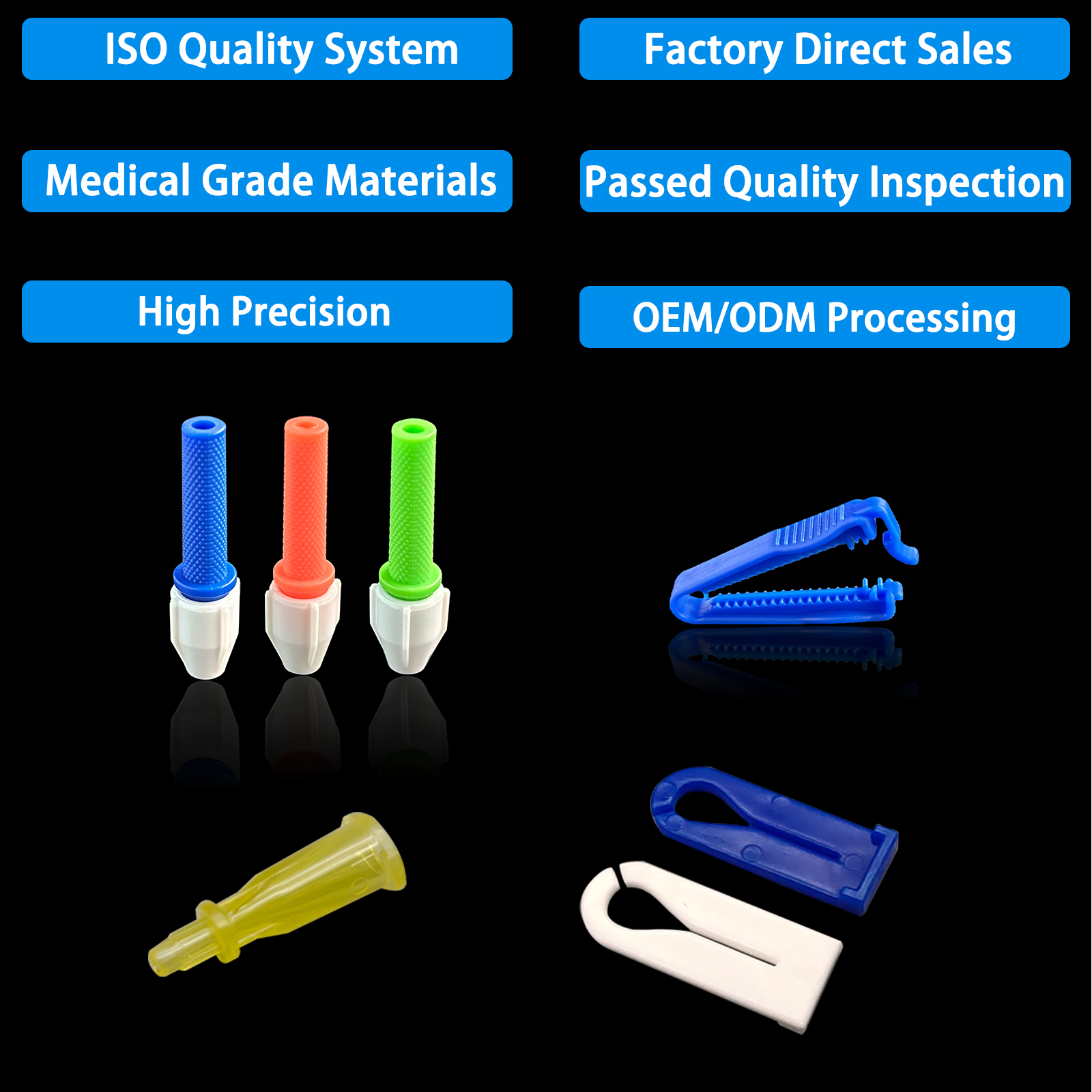 500pcs Needle Holder, Durable  - Medical Laboratories reseña y precio