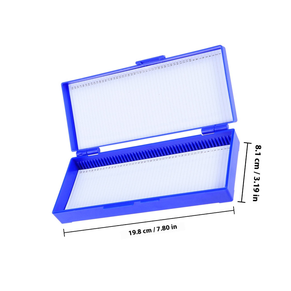 50-Slot Microscope with Number - Pathology Slide Storage reseña y precio
