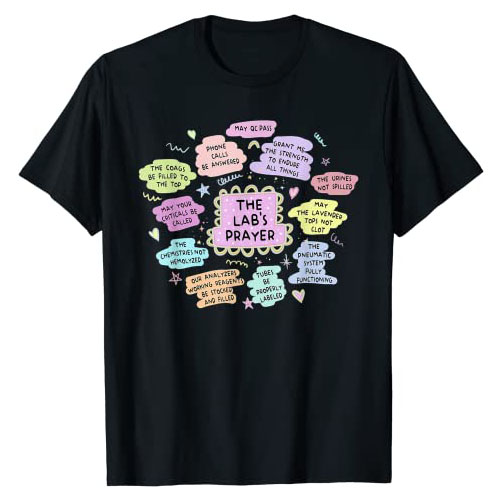 The Lab Tech's Prayer Med Tech - Medical Lab Humor reseña y precio