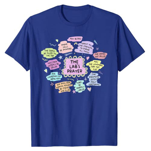 The Lab Tech's Prayer Med Tech - Medical Lab Humor reseña y precio