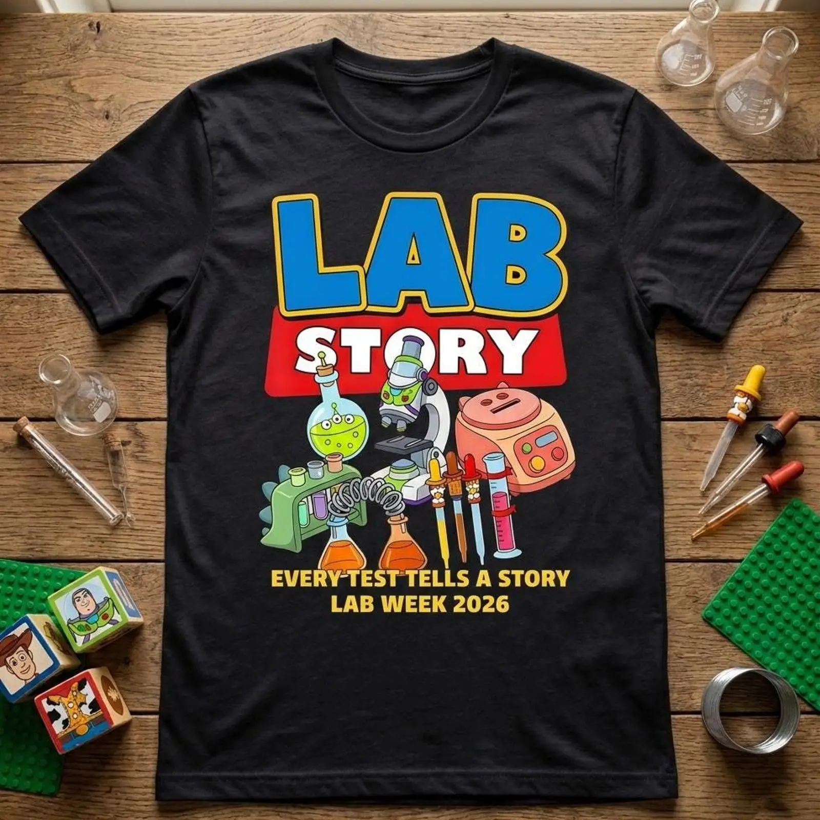 Lab Week 2026 T Shirt Medical  - Medical Lab Humor reseña y precio